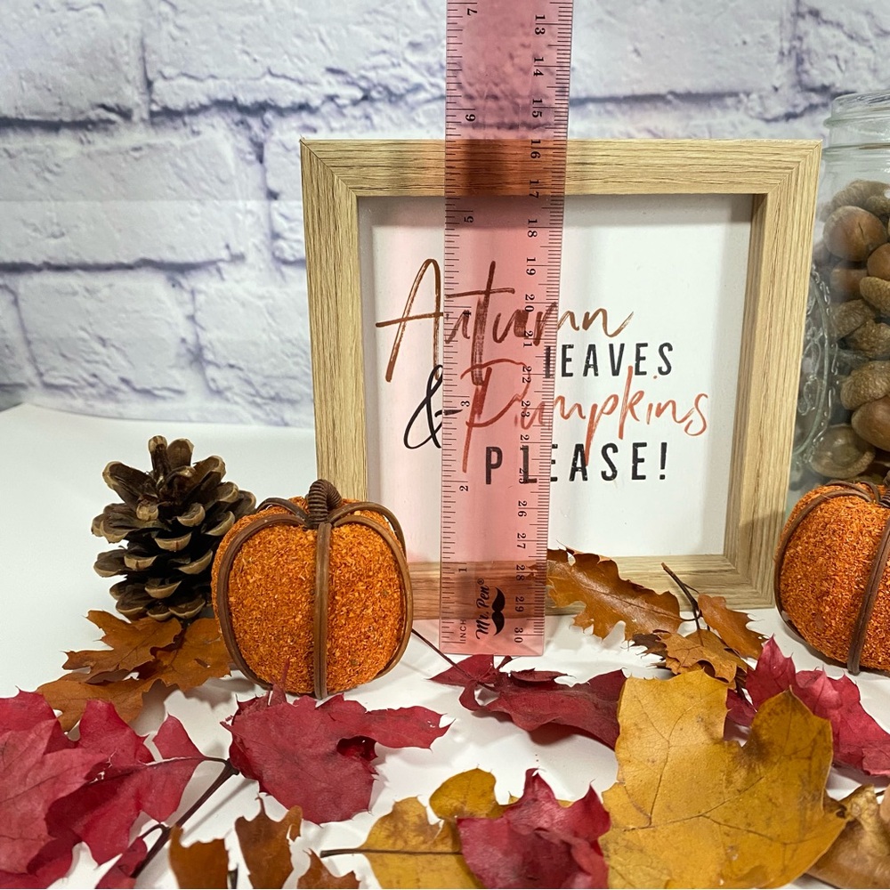 Autumn Decor Lot Glass Jar NOT Included - Picture 5 of 7